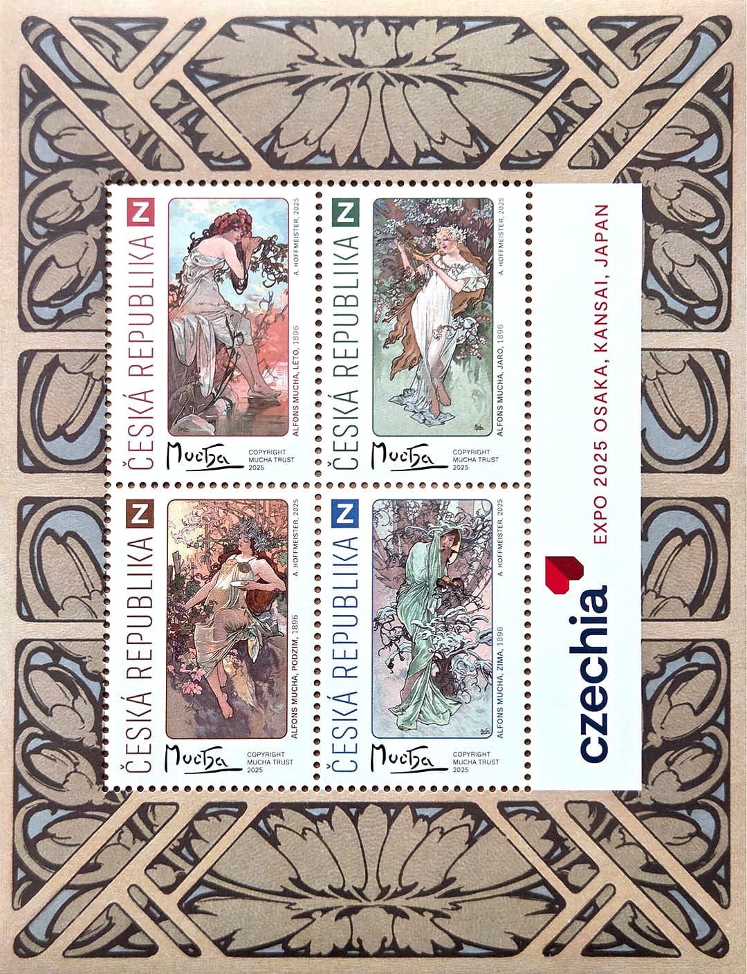 Alfons Mucha: The Four Seasons